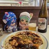 八ちゃん - お好み焼き デラックス￥550

ビール￥550