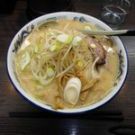 らあめん天山 - 白みそ野菜ラーメン