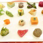 タピルージュ - ランチコース 2090円 の20種類の季節野菜 タビルージュ コレクション