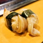 栄寿司 - 2015.3 みる貝（1貫220円）