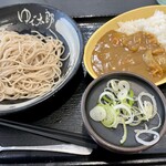 ゆで太郎 - 料理写真:「朝セット カレー」500円也。税込。