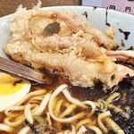 文殊 - ゲソ天の表情。