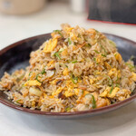 ごきげんラーメン - にんにくネギチャーハン☆
