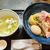 鶏出汁中華そば 珀寛流 - 料理写真:塩つけ麺　味玉トッピング