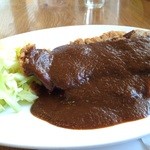 かつめし いろはーず - 料理写真:赤のビーフかつめし、デミグラスソースです