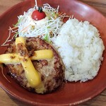 ハンバーグレストラン ベル - チーズバーグディッシュ
