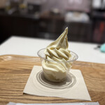 喫茶店 ピノキオ - 料理写真:豆乳ソフトクリーム(440円)