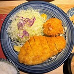 とんかつと、しゃぶしゃぶ。黒豚ふくや