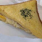 HIGENO PANYA 北のぱん焼小屋 - 料理写真:たまごとベーコンのクロックムッシュ