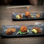 中華料理 徳武 - 時間が許せば「前菜3種」はお勧めです。ランチ定食には付いていますが麺やチャーハンには無いので。これがまた、ツマミに最高です。
