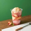 プーサン - 料理写真:プリンかき氷（苺）