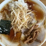 みんみんラーメン - ネギバラチャーシューメン