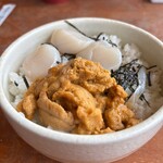 正立食堂 - ウニ・ホタテ丼　2,600円