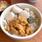 正立食堂 - ウニ・ホタテ丼　2,600円