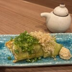 地鶏と旬菜 いとう - 佐土原茄子です
