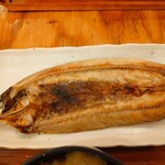 ひもの野郎 - 頭と中骨以外全て食べられる位パリパリです!!