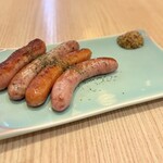 酒屋直営和食バル yanaken boo - ソーセージ4種盛