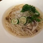 いちい - 木の子とすだちのうどん（ランチ）820円