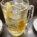 まるよし - 2杯目から明らかに、どんどんカタくなる角ハイ(ФωФ)