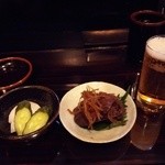 とんかつ山本 - 付出しの『肝煮』！！これが大きくて旨～い♪(^o^)丿