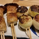 もつ焼き 煮込み 楓 - エリンギ　小玉