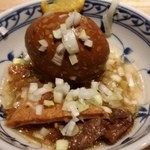 もつ焼き 煮込み 楓 - 煮玉子