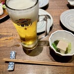越前鮮魚と炭火焼き 炭と魚 - お通し❤︎
