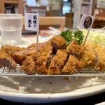 クック・ファン - 料理写真:雨情の里牛かつ・和之家豚八十八ロースかつ