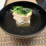 日光星の宿　宵むらさき - 蟹真薯　甘鯛乗せ