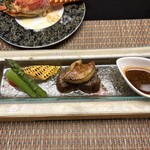 日光星の宿　宵むらさき - とちぎ和牛ヒレ肉とフォアグラのポワレ