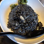 ひとし - イカ墨チャーハン