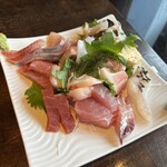 ひとし - 刺身の盛り合わせ（シャコガイ追加）