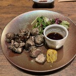 越前鮮魚と炭火焼き 炭と魚 - 国産若鶏の黒焼き❤︎