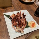 越前鮮魚と炭火焼き 炭と魚 - イカ姿焼き❤︎