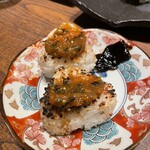 越前鮮魚と炭火焼き 炭と魚 - 焼きおにぎり❤︎