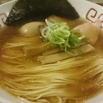 中華そば 麺や食堂 本店 - 醤油味玉そば￥780(税別)