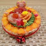 山海 - お寿司のケーキを作ってみました。