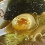 中華そば 麺や食堂 - 味玉加減 OK！