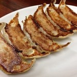 ラーメン神山 - H.27.3.11.夜 ビールセット 500円のギョーザ