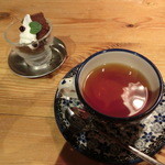 ルーエプラッツ ツオップ - 2015年3月：デザートセット(+\460)…ドリンクはコーヒー・紅茶ありました