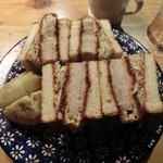 ルーエプラッツ ツオップ - 2015年3月：相方が頼んだカツサンド