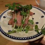 2015年3月：ライ麦パンを楽しむ(\1250)…肉料理ががっつり