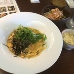 ふかみ - 朝日町泊駅近く、あの有名カフェでランチ！明太子スープパスタをいただきました。ゆったり落ち着きました。