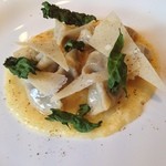 カーサ・デル・チーボ - 牛ほほ肉のアニョロッティとポレンタ