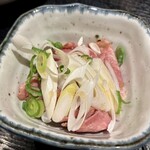 くいもの屋わん - 葱タン塩レモン和え
