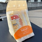 セブンイレブン - 料理写真:「セブン‐イレブンのこだわりＴＨＥたまごサンド ２９１円」です。