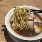 R+ 隠れ家すぎるラーメン屋 - 特製中華そば（麺）