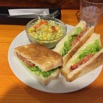 四八珈琲 - サンドイッチ