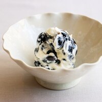 黒豆クリームチーズ和え