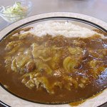 カレーショップキング - カツチーズ大盛り辛口920円ミニサラダ付き